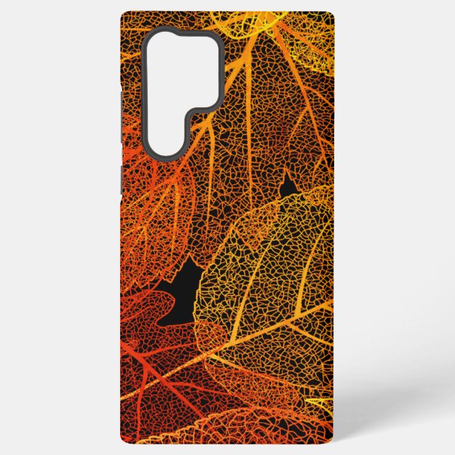 Elegante Herbstgänge Samsung Galaxy Hülle (Rückseite)