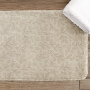 Elegante Herbstlaube Boho Minimalistisch Farmhou Badematte