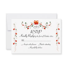 Elegante Herbstleaves Hochzeit