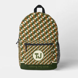 Elegante High School Elementary Student Personaliz Bedruckter Rucksack