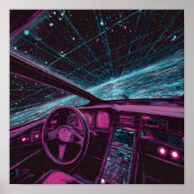 Elegante High-Tech-Kunst: Digital Horizon-Kommando
