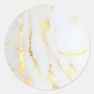 Elegante Hinzufügen einer Blankenvorlage für den T Runder Aufkleber