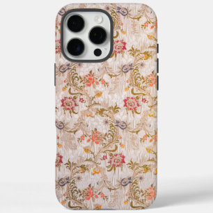 Elegante Historische Vintage Viktorianische Tapiss iPhone 16 Pro Max Hülle