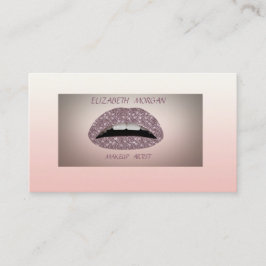 Elegante, hochmoderne Glitterie Visitenkarte