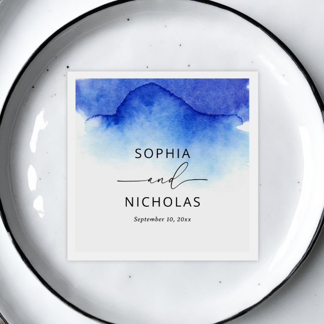 Elegante Hochzeit am Wasser Serviette (Von Creator hochgeladen)