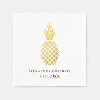 Elegante Hochzeit der Ananas