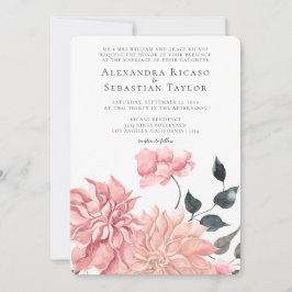 Elegante Hochzeit der Wasserfarben