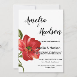 Elegante Hochzeit Einladung