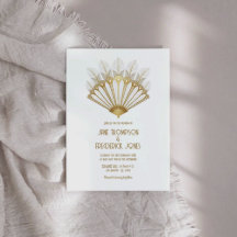 Elegante Hochzeit im Gatsby-Stil Art Deco der 1920