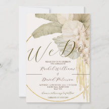 Elegante Hochzeit in Urlaubsort Invitation Suite U