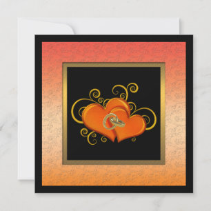 Elegante Hochzeit-Jubiläumsfeier-Einladung Einladung