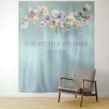 Elegante Hochzeit mit Blumen