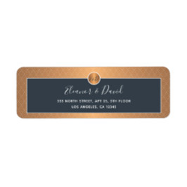 Elegante Hochzeit mit Goldpaaren