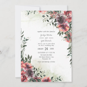 Elegante Hochzeit mit Lila Wasser