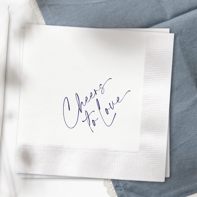 Elegante Hochzeit Napkin - Beifall für die Liebe Serviette (Von Creator hochgeladen)