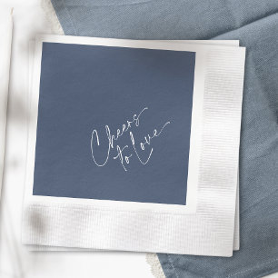 Elegante Hochzeit Napkin - Beifall für die Liebe Serviette
