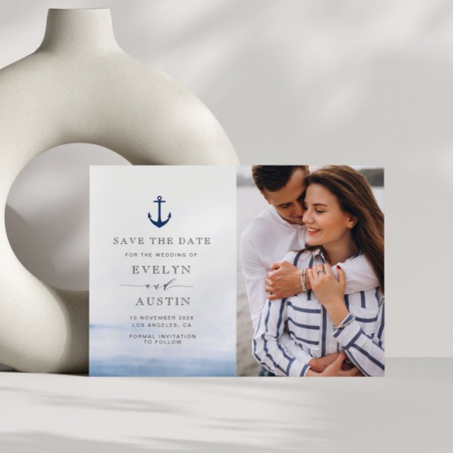 Elegante Hochzeit retten das Datum Postkarte (Von Creator hochgeladen)