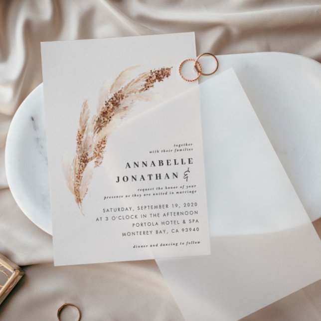 Elegante Hochzeit von Boho Pampas (Von Creator hochgeladen)