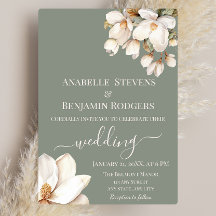 Elegante Hochzeit von Grün und Weiß mit Blumen