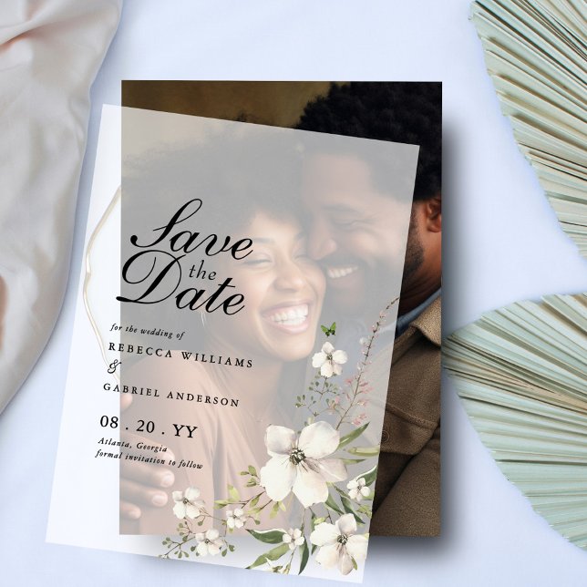 Elegante Hochzeit von Wasserfarben: Das Datum spei (Von Creator hochgeladen)