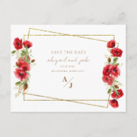 Elegante Hochzeiten in Rot und Gold