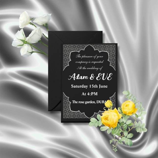 Elegante Hochzeitseinladung Einladung (Von Creator hochgeladen)
