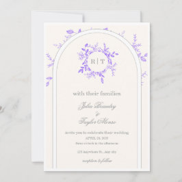 Elegante Hochzeitseinladung  Einladung
