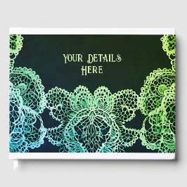 Elegante Hochzeitseinladung Gästebuch