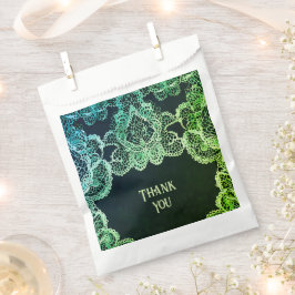 Elegante Hochzeitseinladung Geschenktütchen