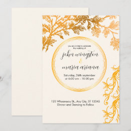 Elegante Hochzeitseinladung | Zeitlose Liebe Einladung