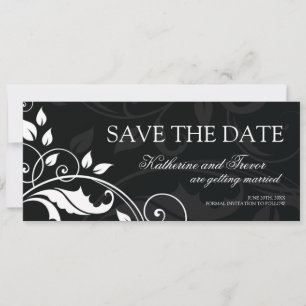 Elegante Hochzeitseinladung zur Vorankündigung Save The Date
