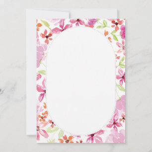 Elegante Hochzeitsfeier mit Wasserfarbe Save The Date