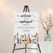 Elegante Hochzeitsfeier Wildblume 2 ohne Stecker