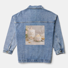 Elegante Hochzeitsjeansjacken Jeansjacke