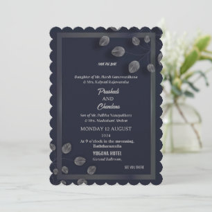 Elegante Hochzeitskarten Save The Date