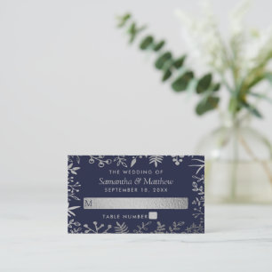 Elegante Hochzeitskollektion für Seestreitkräfte u Platzkarte