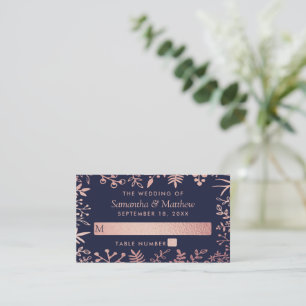 Elegante Hochzeitskollektion für Seestreitkräfte u Platzkarte