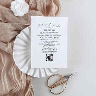 Elegante Hochzeitssonderkarten Einladung