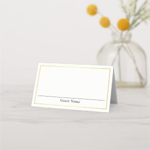Elegante Hochzeitsstiftung Platzkarte