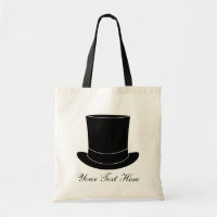 Elegante Hochzeitstasche mit Tophat | Personalisie