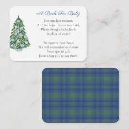 Elegante Holidays Baby-Dusche bringt ein Buch für  Begleitkarte