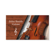 Elegante Holzmaserung Violine Violinist