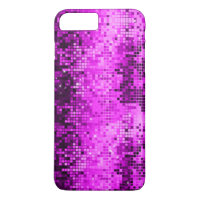 Elegante Hot Pink DiscoBall Glitzer & Glitzern