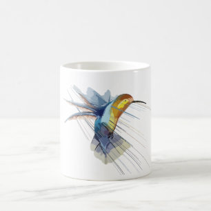 Elegante Hummingbird-Keramiktasse Kaffeetasse