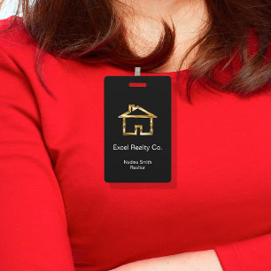 Elegante ID-Ausweise für Immobilienmakler Ausweis