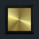 Elegante Imitat Gold Metallic Look Blank Template Erinnerungskiste<br><div class="desc">Elegante Imitate Gold Metallic Look Blank Template Classic Keepake Box.</div>
