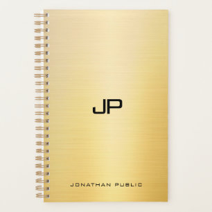Elegante Imitat - Moderne Monogrammnamensvorlage Planer