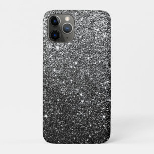 Elegante Imitate Black Glitzer Luxus Case-Mate iPhone Hülle