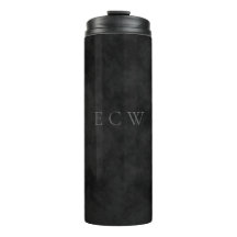 Elegante Imitate Briefmarke auf Mottles Black