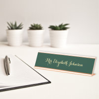 Elegante Imitate Gold Script School Lehrer Klassen